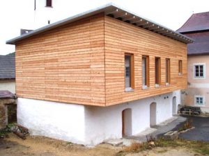 Hausaufstockung Zubau Holzbau Niederösterreich