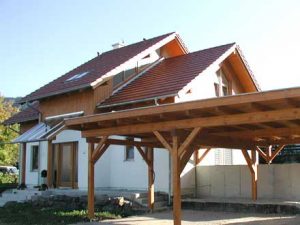 Niedrigenergiehaus Holzbau Niederösterreich