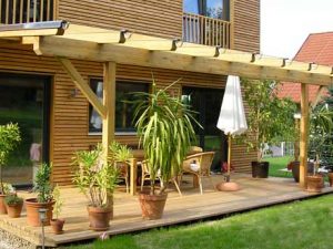 Pergolas, Balkonen, Rankhilfen Holzbau Niederösterreich